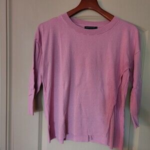 Banana Republic Factory Pink Crewneck Sweater Size XS